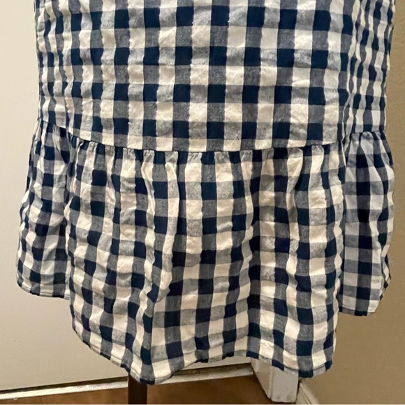 Style & Co. Navy and White Checkered Dress Sz M - Picture 12 of 16